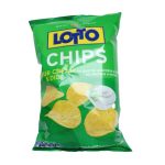 Lotto Chips Sour Cream and Onion 100g