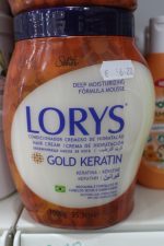Lorys Haarmaske mit keratin